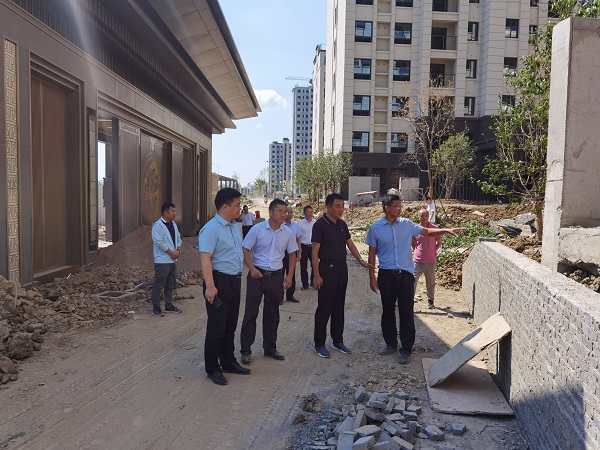 趙光祥一行到定遠(yuǎn)項目公司調(diào)研指導(dǎo)工作